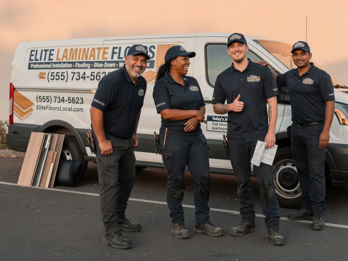 Laminate flooring installation company in Burdick, KS
